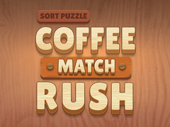 Cluiche Coffee Match Rush: Sort Puzzle