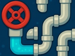 Cluiche Pipes Flood Puzzle