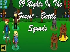 Cluiche 99 Nights In The Forest - Battle Squads
