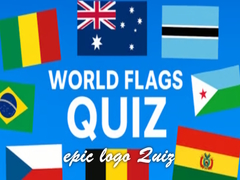 Cluiche World Flags Quiz epic logo Quiz