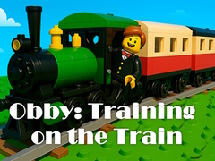 Cluiche Obby: Training on the Train
