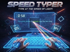 Cluiche Speed Typer Game