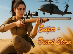 Cluiche Sniper - Desert Storm