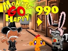 Cluiche Monkey Go Happy Stage 990