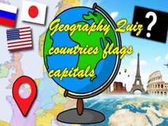 Cluiche Geography Quiz countries flags capitals