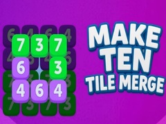 Cluiche Make Ten Tile Merge