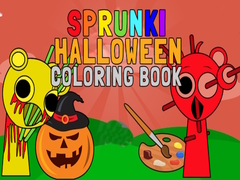 Cluiche Sprunki Halloween Coloring Book