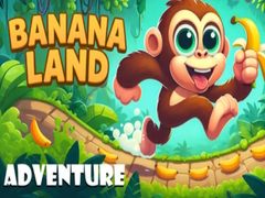 Cluiche Banana Land Adventure