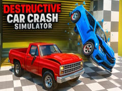 Cluiche Destructive Car Crash Simulator