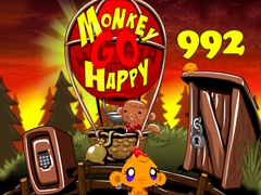 Cluiche Monkey Go Happy Stage 992