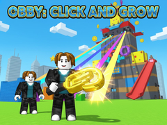 Cluiche Obby: Click and Grow