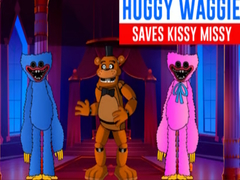 Cluiche Huggy Waggie Saves Kissy Missy