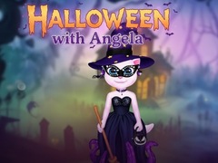 Cluiche Halloween with Angela