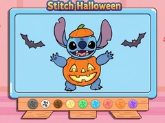 Cluiche Coloring Book: Stitch Halloween