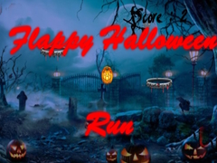 Cluiche Flappy Halloween Run
