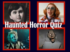 Cluiche Haunted Horror Quiz