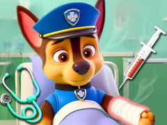 Cluiche Jigsaw Puzzle: PAW Patrol Hospital Care