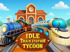 Cluiche Idle Train Station Tycoon