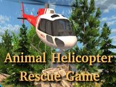 Cluiche Animal Helicopter Rescue Game