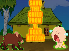 Cluiche Save the Child from a Bear Attack