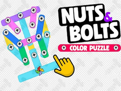 Cluiche Nuts and Bolts Color Puzzle