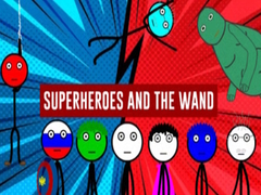 Cluiche Superheroes and the Wand