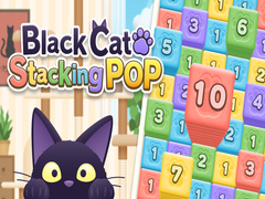 Cluiche Black Cat Stacking POP
