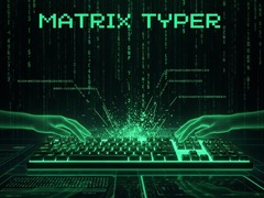 Cluiche Matrix Typer Game