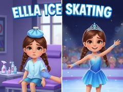 Cluiche Ella Ice Skating