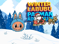 Cluiche Winter Labubu Pacman Adventure
