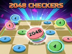 Cluiche 2048 checkers