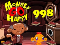 Cluiche Monkey Go Happy Stage 998