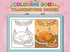 Cluiche Coloring Book: Thanksgiving Dinner