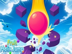 Cluiche Fruit Helix Jump