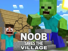Cluiche Noob Saves the Village