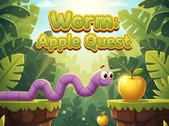 Cluiche Worm:  Apple Quest