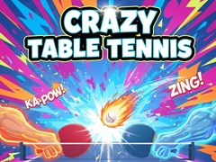 Cluiche Crazy Table Tennis