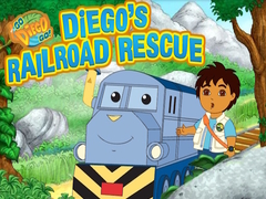 Cluiche Go Diego Go! Diego's Railroad Rescue