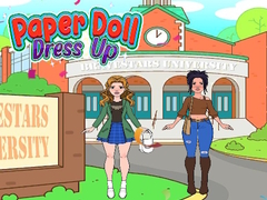Cluiche Paper Doll Dress Up