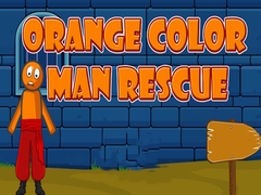 Cluiche Orange Color Man Rescue