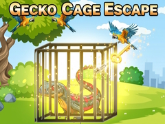 Cluiche Gecko Cage Escape