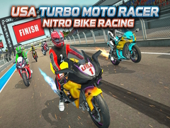 Cluiche USA Turbo Moto Racer Nitro Bike Racing