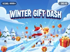 Cluiche Winter Gift Dash