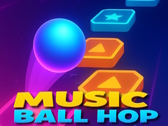 Cluiche Music Ball Hop 