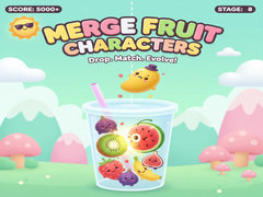 Cluiche Merge Fruit Characters