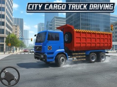 Cluiche City Cargo Truck Driving