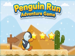 Cluiche Penguin Run Adventure Game