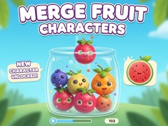 Cluiche Merge Fruit Characters