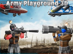 Cluiche Army Playground 3D