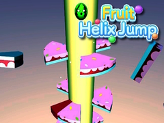 Cluiche Fruit Helix Jump